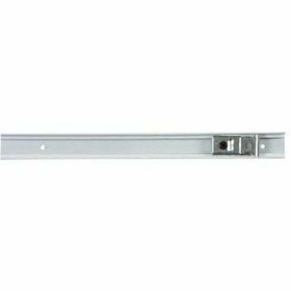 Best Hinges 30in 2ft 6in2 Door Steel Track with Pivot Bracket # 522032 White Finish BF300130